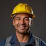 Traveling worker portrait